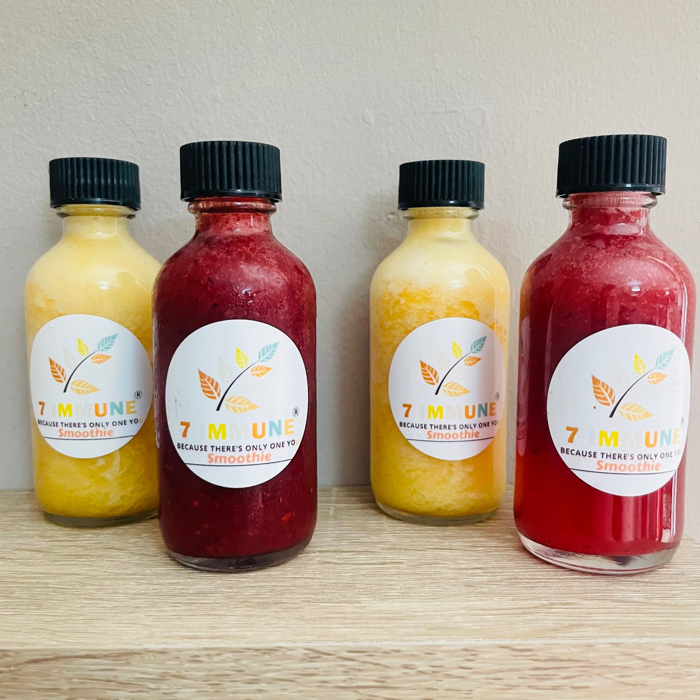 4 X 7 IMMUNE SUMMER FRUITS & PINEAPPLE SHOTS