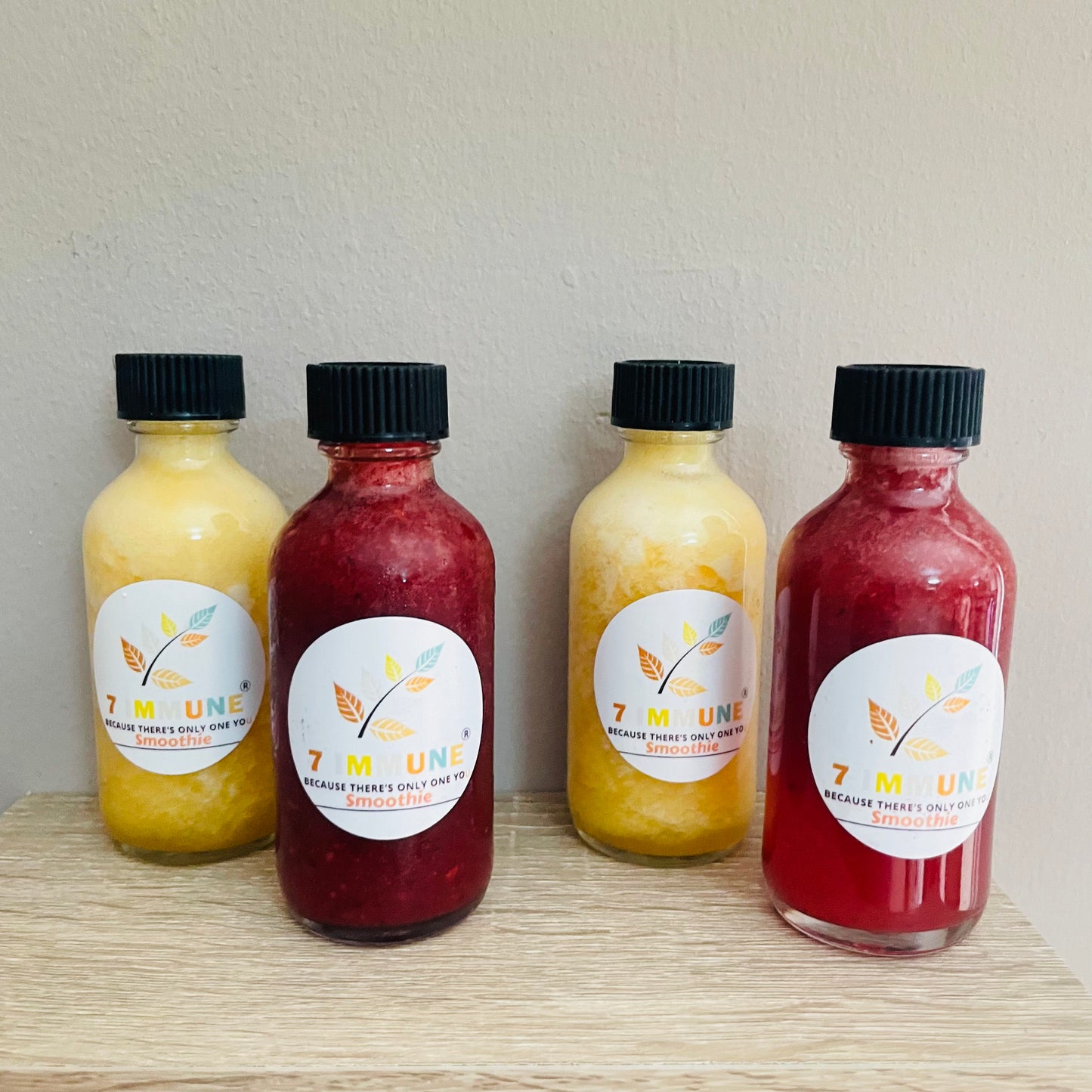 4 X 7 IMMUNE SUMMER FRUITS & PINEAPPLE SHOTS