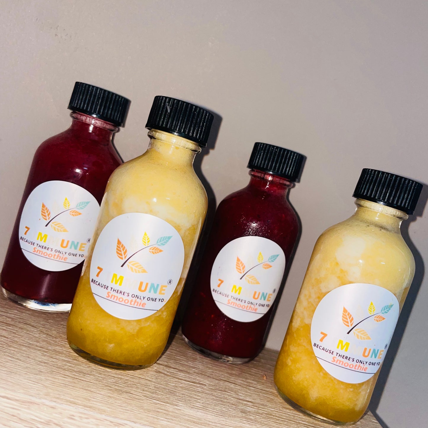 4 X 7 IMMUNE SUMMER FRUITS & PINEAPPLE SHOTS